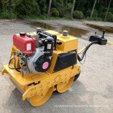 High Quality Ltc08h 800kg Asphalt Roller Walking Behind Full Hydraulic Double Drums Vibratory Mini Road Roller for Sale